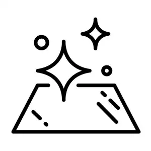 A shiny surface icon for Aesthetic Appeal