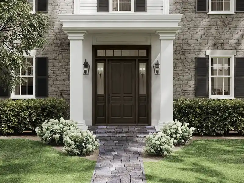 wood front door​