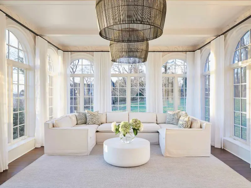 Neutral Colors For Arched Windows