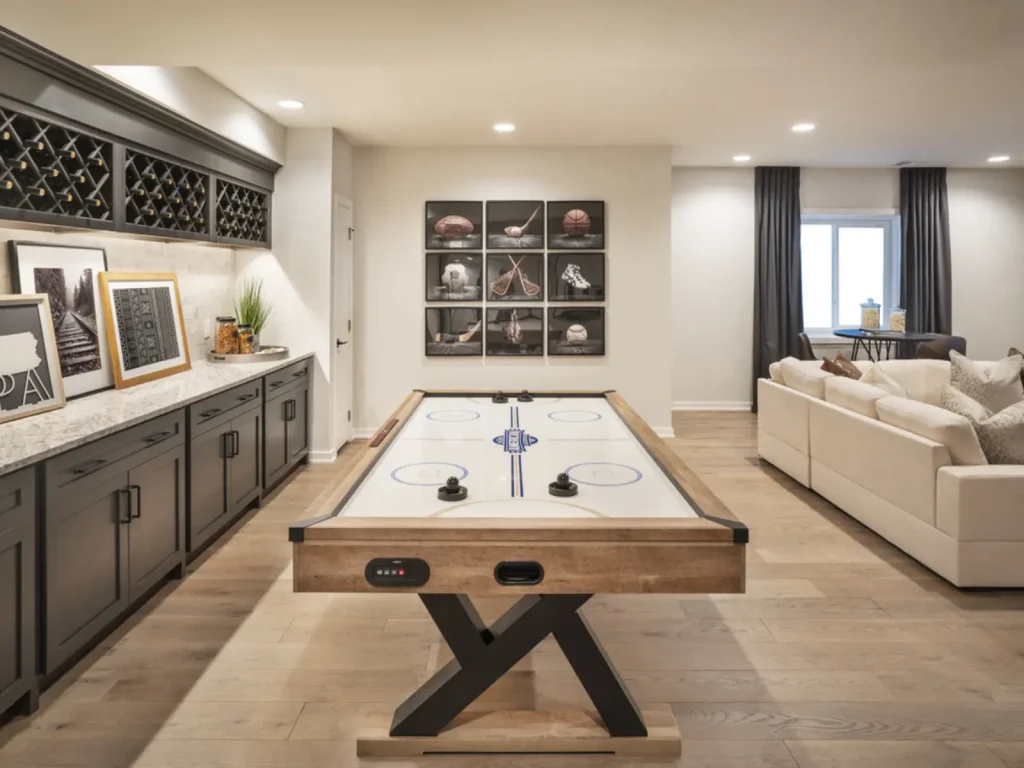 Durable Fabrics and Wipe-Clean Surfaces For Game Room Furniture